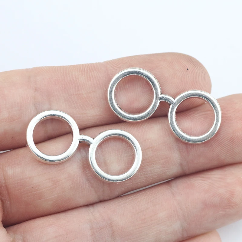 Jewelry Making Glasses - Terbaru 12 buah 14*30mm paduan seng