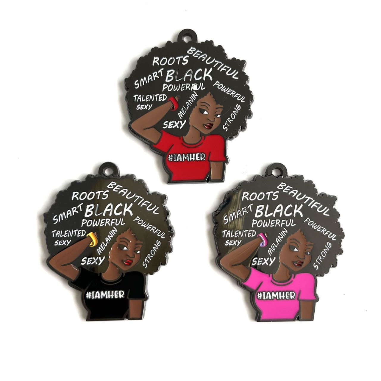 Jewelry Making History - 5 buah/lot pesona kecantikan Amerika Afrika