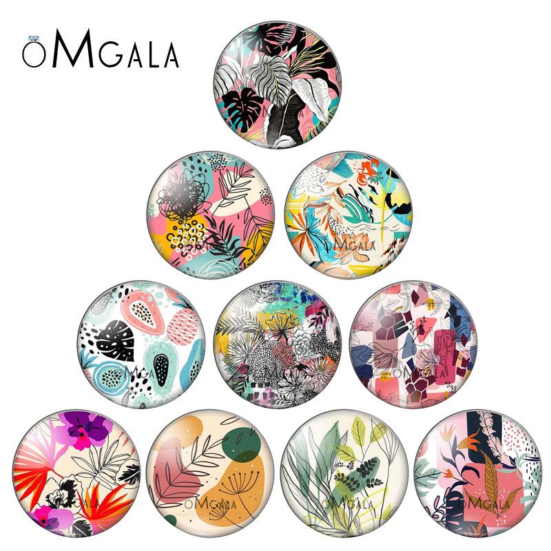 Jewelry Making Drawing - Gambar Seni Daun Berwarna-warni Tanaman Hutan