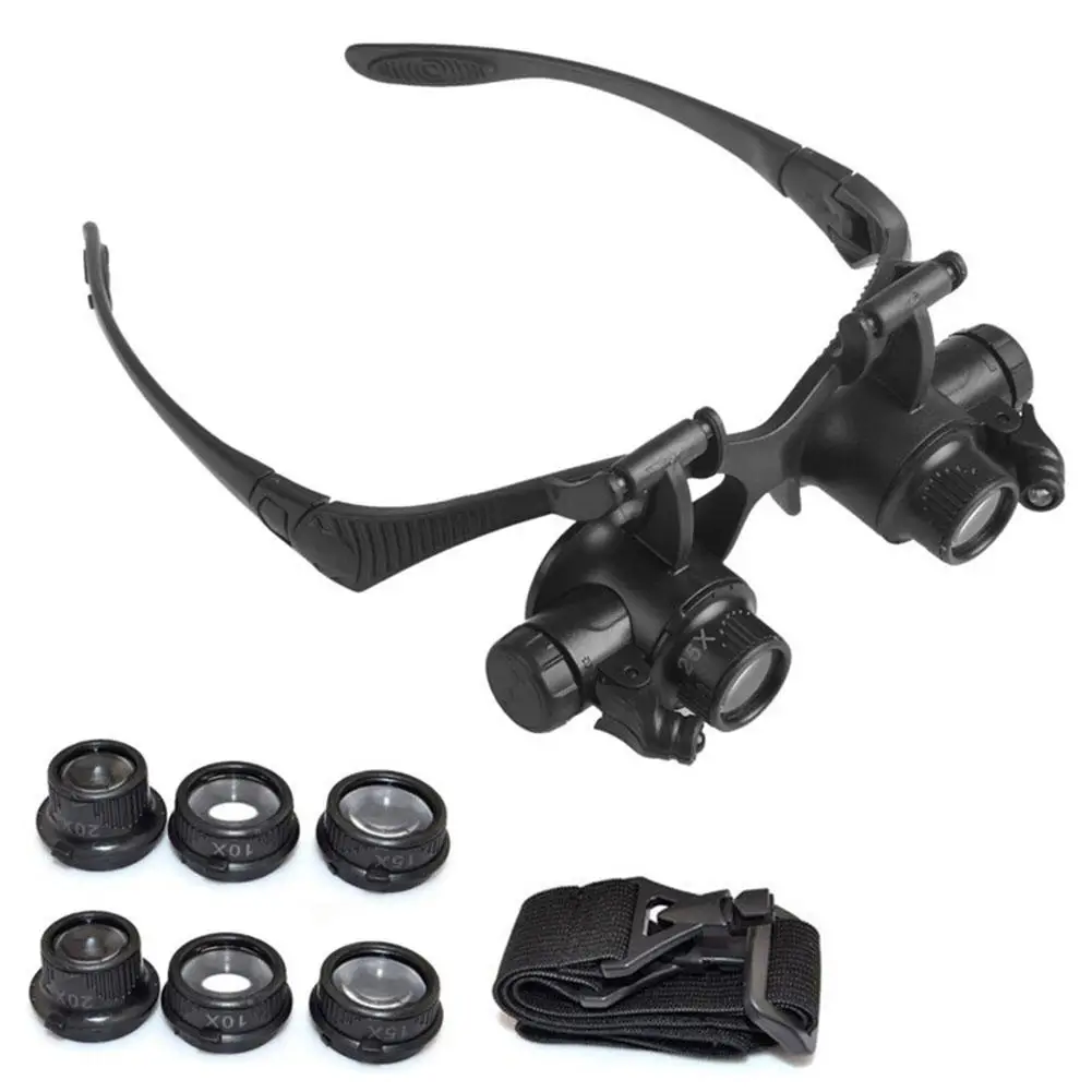 Jewelry Making Glasses - Hiasan Kepala Baru Kacamata Cahaya LED