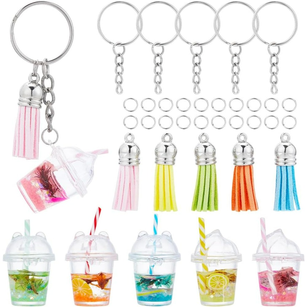 Jewelry Making Kit - 35 buah DIY 5 set gantungan