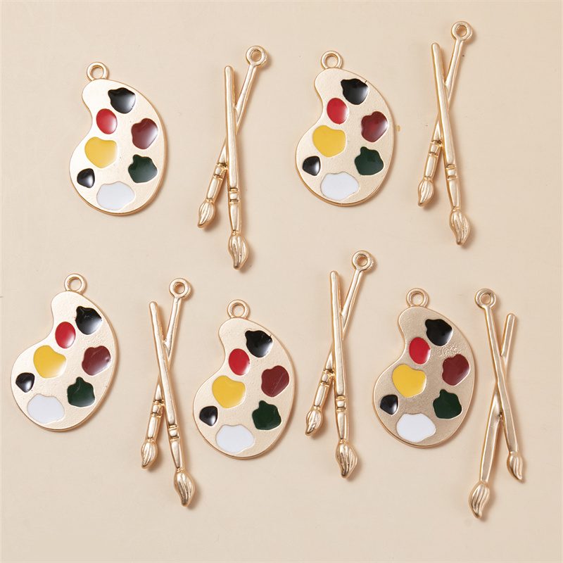 Jewelry Making Drawing - Trendi 10 buah/pak menyenangkan warna-warni papan