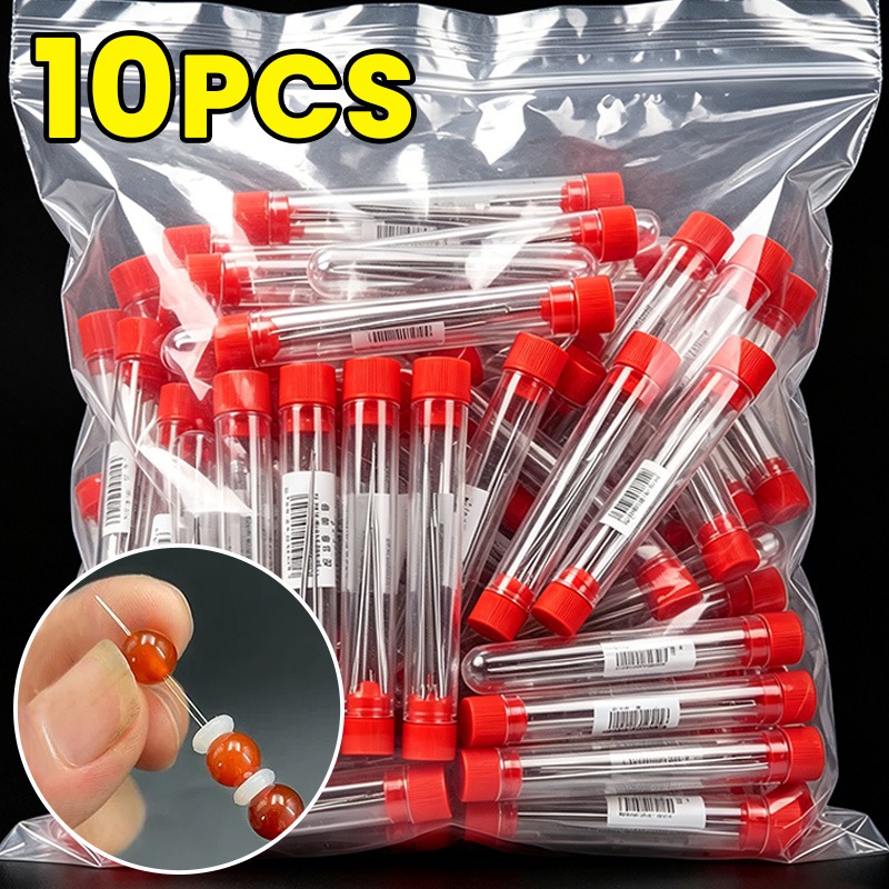 Jewelry Making Kit - 1/10pcs Jarum Manik-manik Terbuka DIY Set