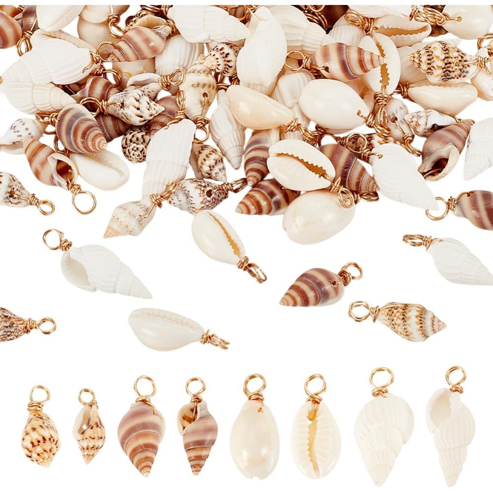 Jewelry Making Online - 100 Buah 4 Gaya Liontin Jimat