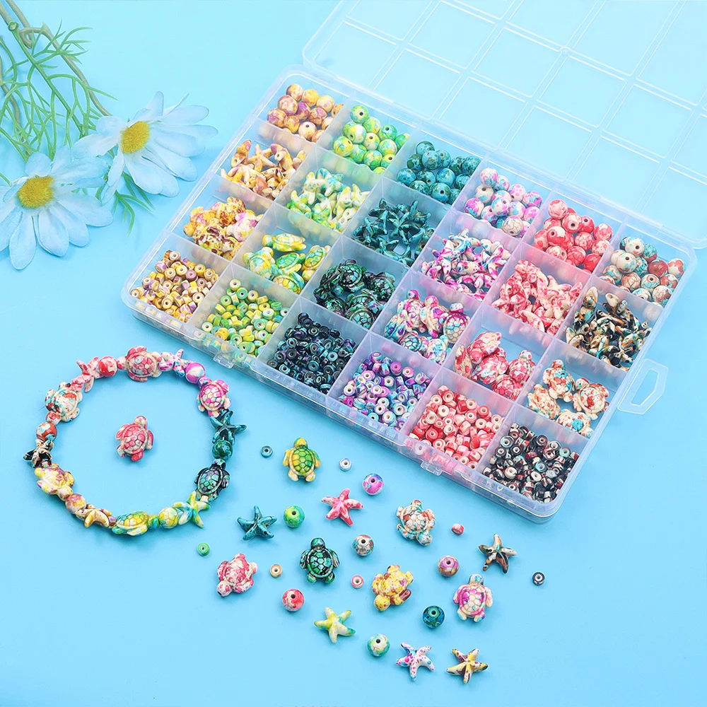 Jewelry Making Online - 6/46/558 Buah Kit Pembuatan Manik-manik dan