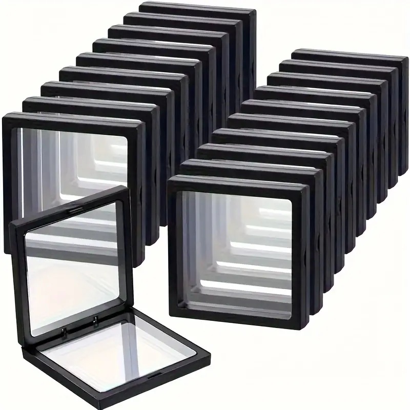 Jewelry Making Tray - 20 Buah Clearview 3D Kotak Display