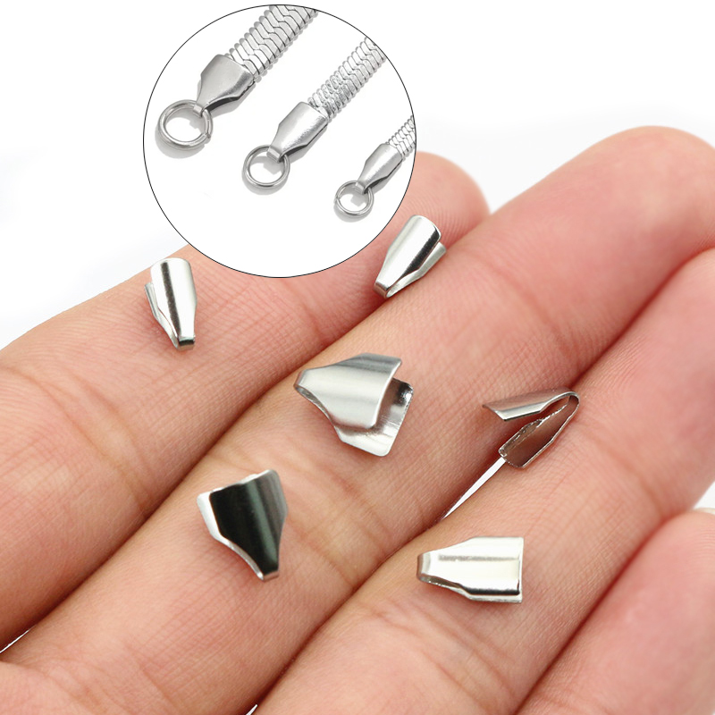 100 Buah Baja Tahan Karat 2-7m - Jewelry Making Beads ulasan dan harga