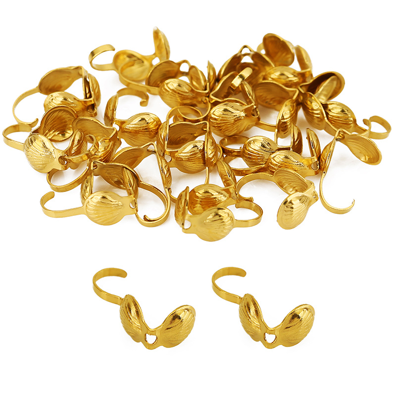 20 pcs Konektor Kalung Baja An - Jewelry Making Bead ulasan dan harga