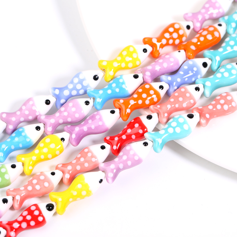 5 Buah 9X22Mm Manik-manik Ikan - Jewelry Making Bead ulasan dan harga