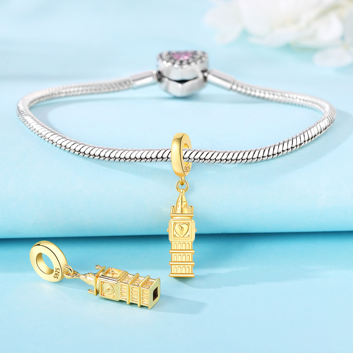 MISEFF Liontin London Big Ben  - Jewelry Making In London ulasan dan harga