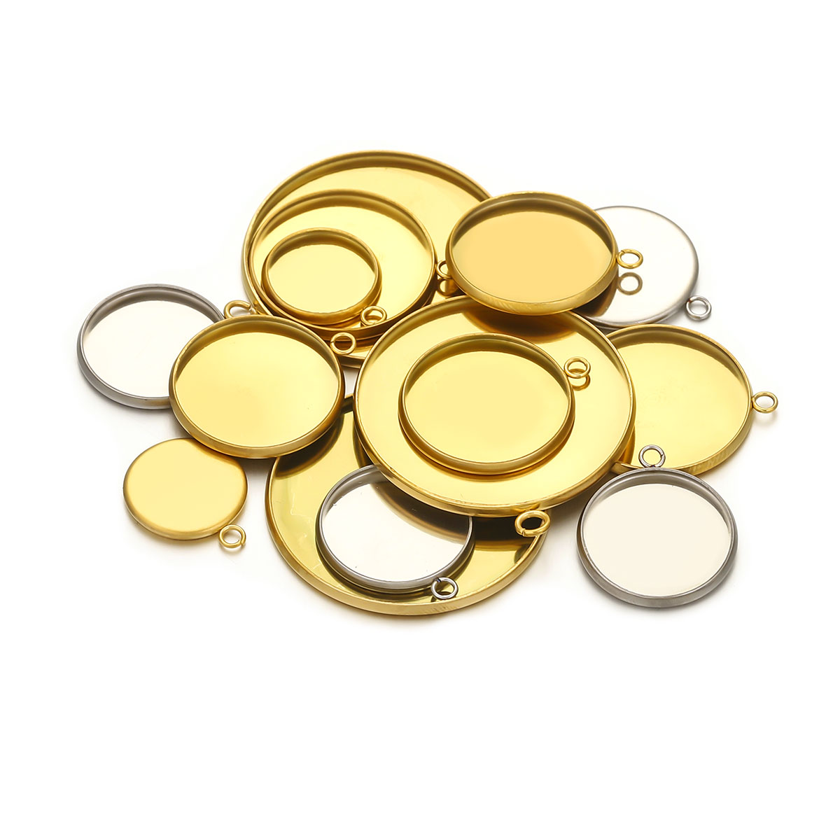 10 Buah Baki Jimat Dasar Koson - Jewelry Making Tray ulasan dan harga