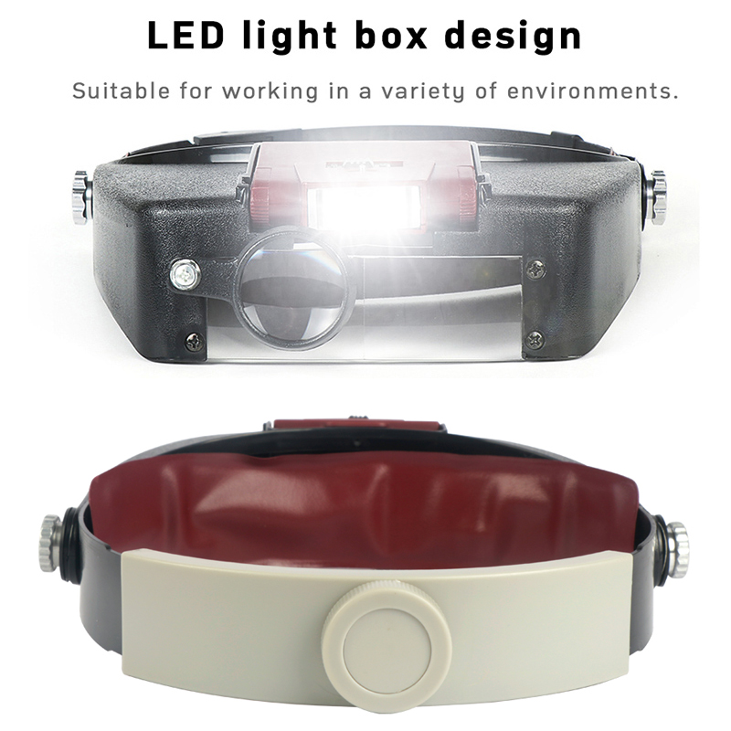 Kacamata pembesar LED, gaya he - Jewelry Making Glasses ulasan dan harga