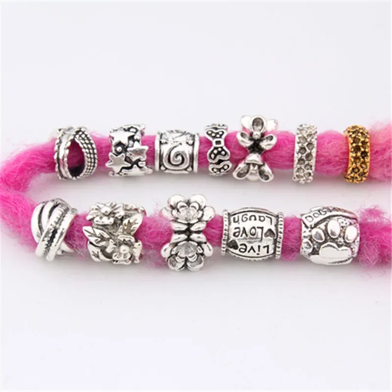 5 buah cincin rambut Afrika lo - Crimp Bead Tube ulasan dan harga