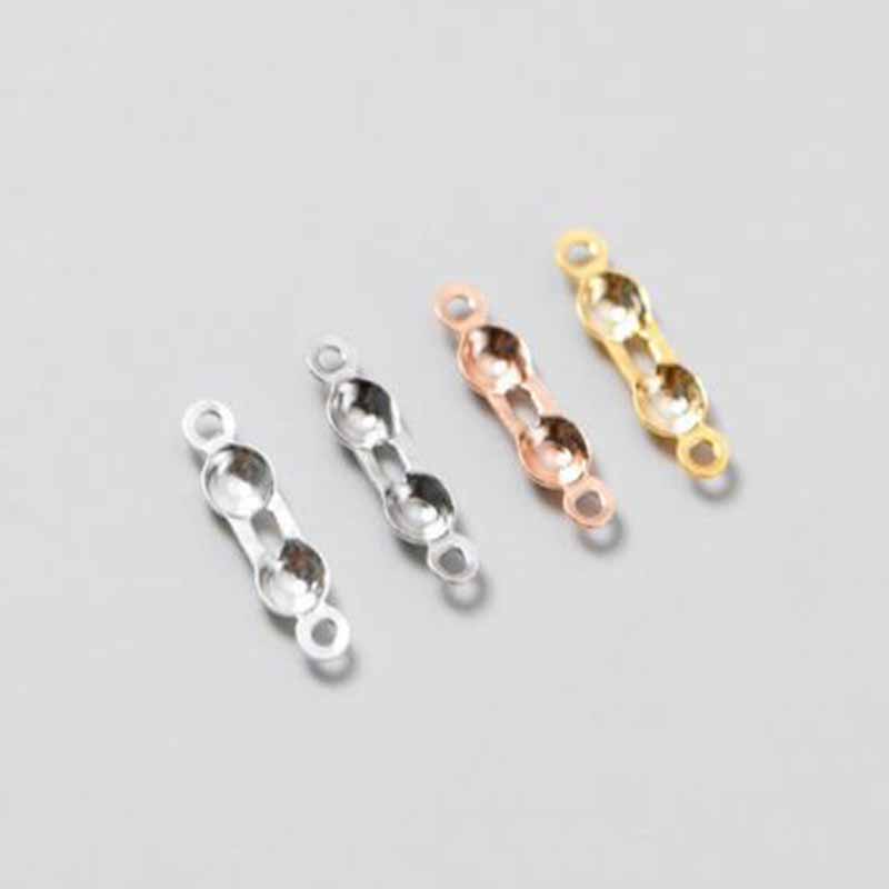 4pcs Manik-manik Penutup Perak - Jewelry Making Beads ulasan dan harga