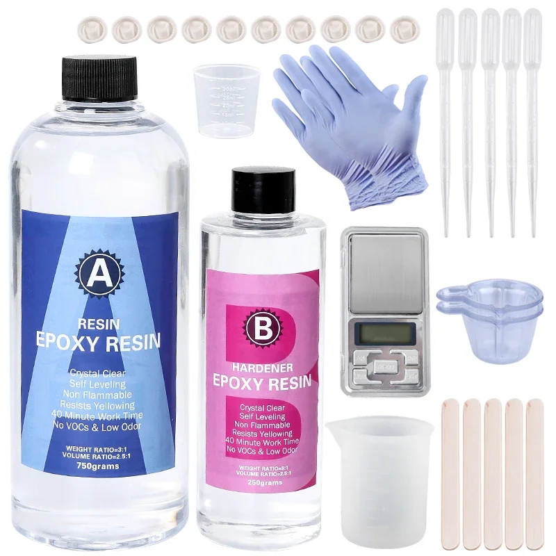 Kit Resin Epoxy Mudah Dicampur - Jewelry Making Gloves ulasan dan harga