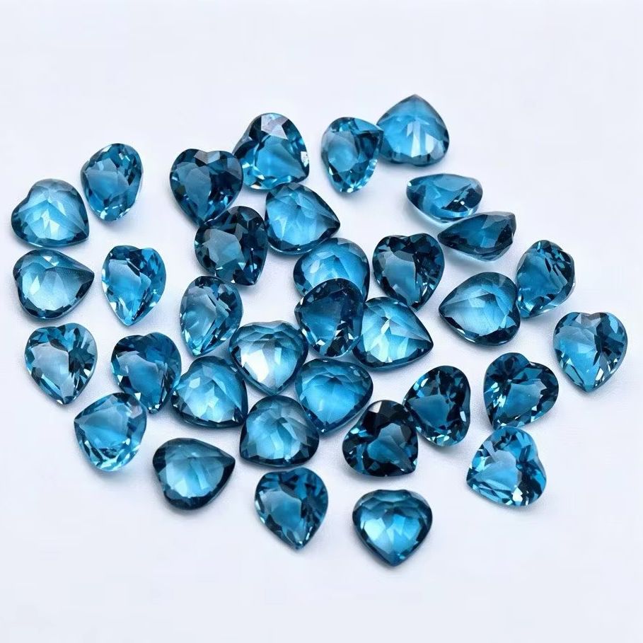 Batu Topaz London Blue Natural - Jewelry Making In London ulasan dan harga
