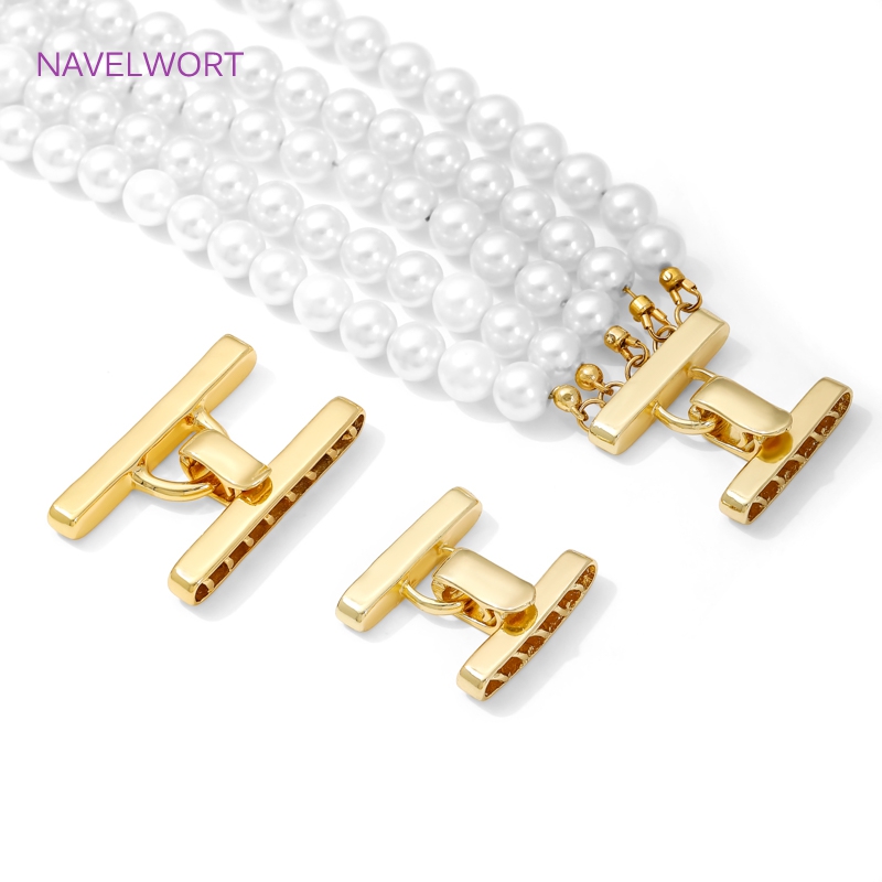 Kancing Kalung Multi Untaian L - Jewelry Making Beads ulasan dan harga