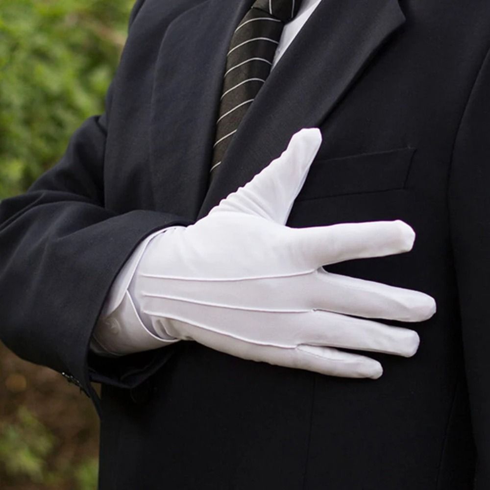 Sarung tangan katun putih lemb - Jewelry Making Gloves ulasan dan harga