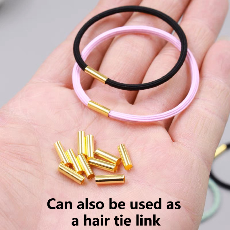 100 buah 5-7mm 14K/18K berlapi - Crimp Bead Tube ulasan dan harga