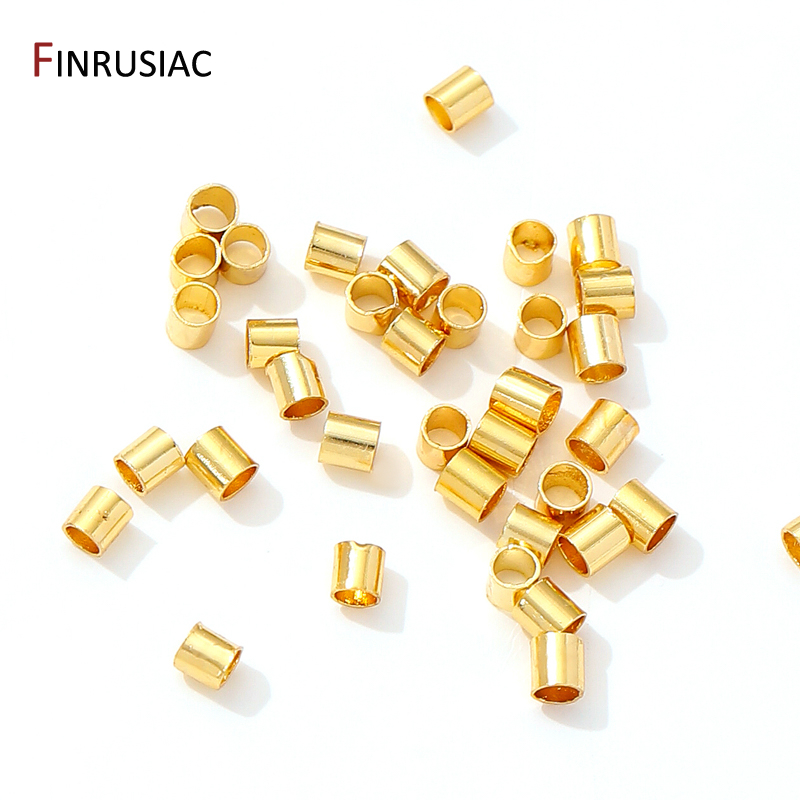 18K manik-manik ujung kerut ta - Crimp Bead Tube ulasan dan harga