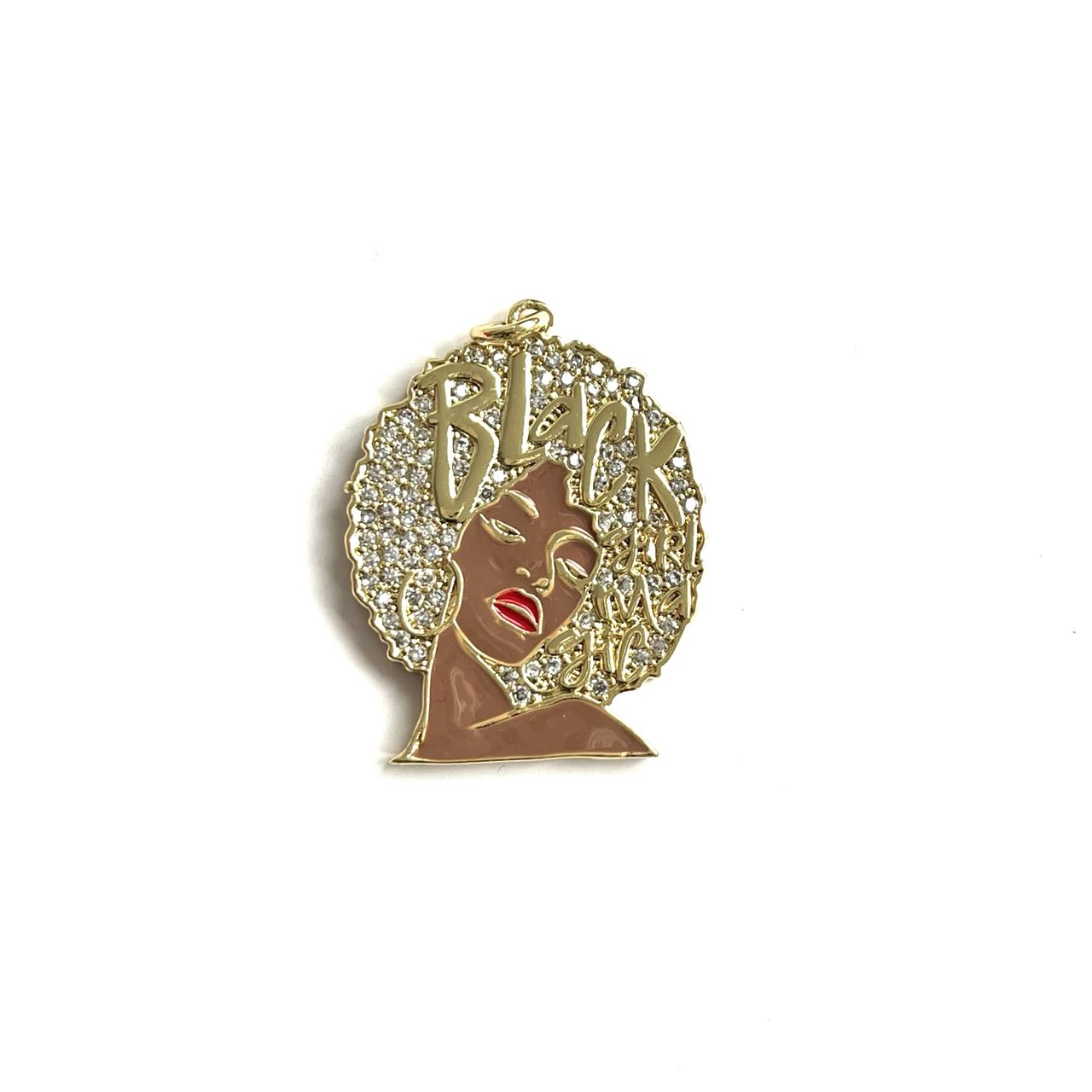 5Pcs Liontin Tembaga Bertabur  - Jewelry Making History ulasan dan harga