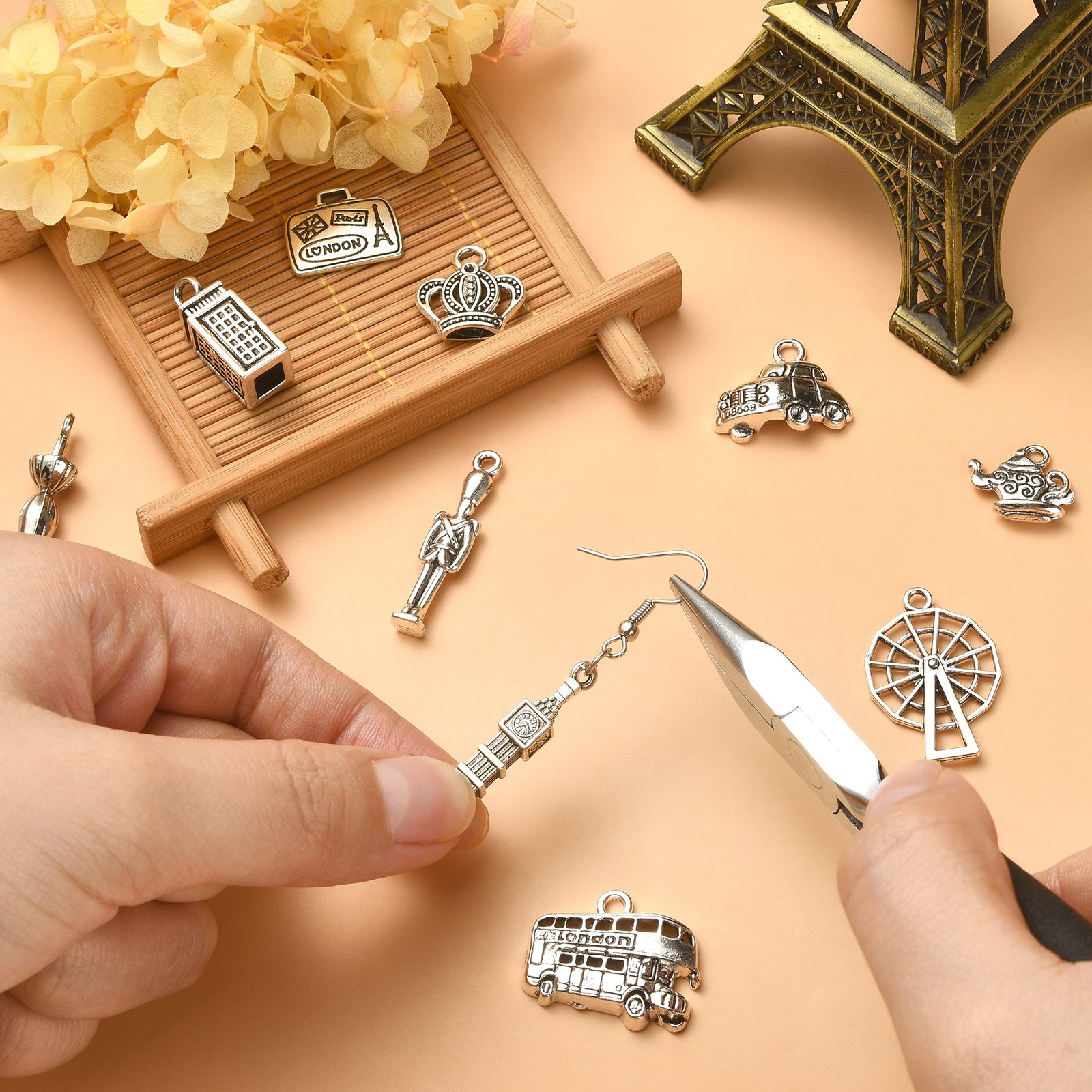 PandaHall 100Pcs 10 Model Tema - Jewelry Making In London ulasan dan harga