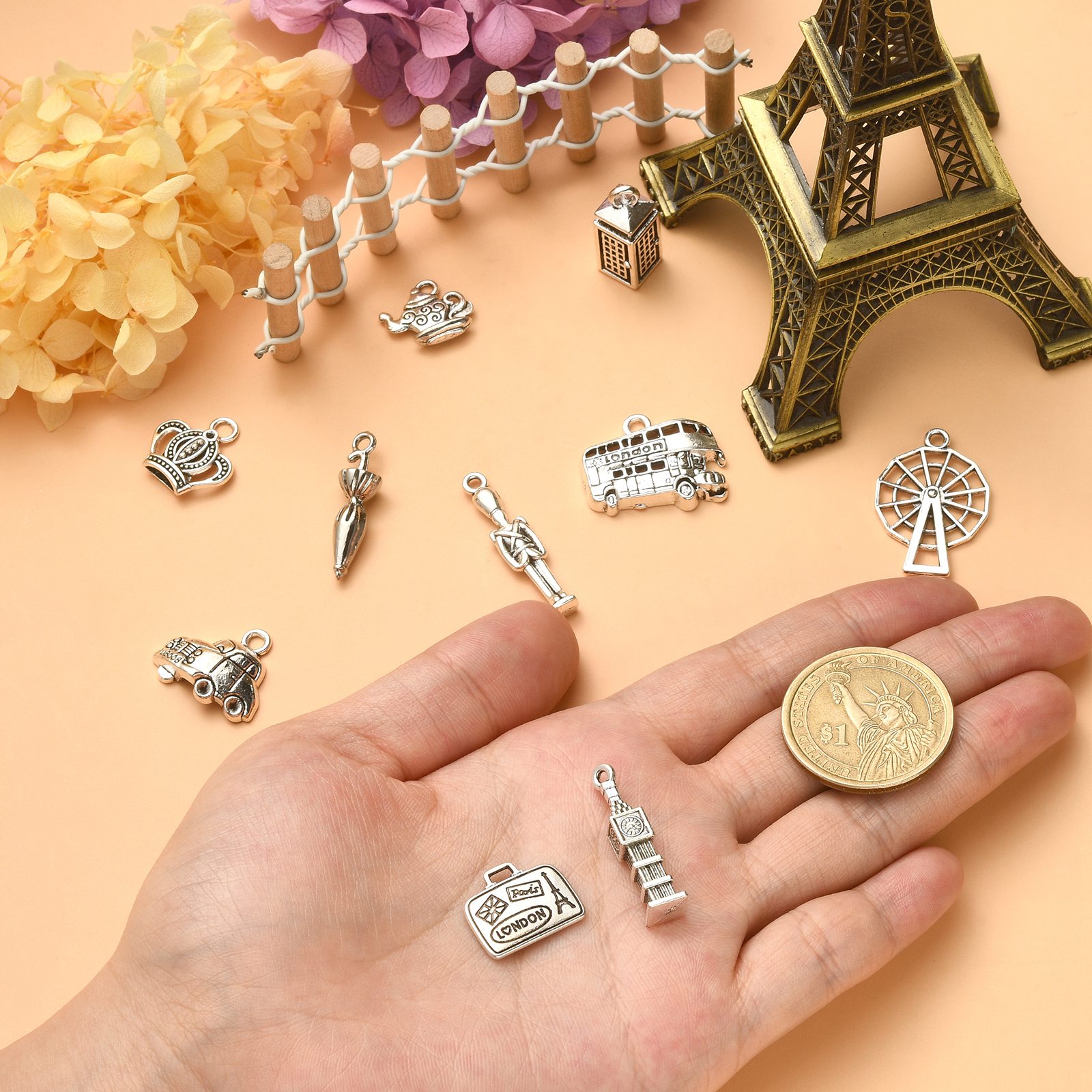 PandaHall 100Pcs 10 Model Tema - Jewelry Making In London ulasan dan harga