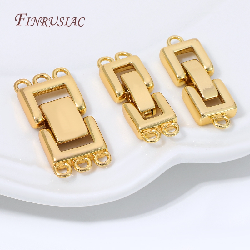 Konektor Gesper Berlapis Emas  - Jewelry Making Bead ulasan dan harga