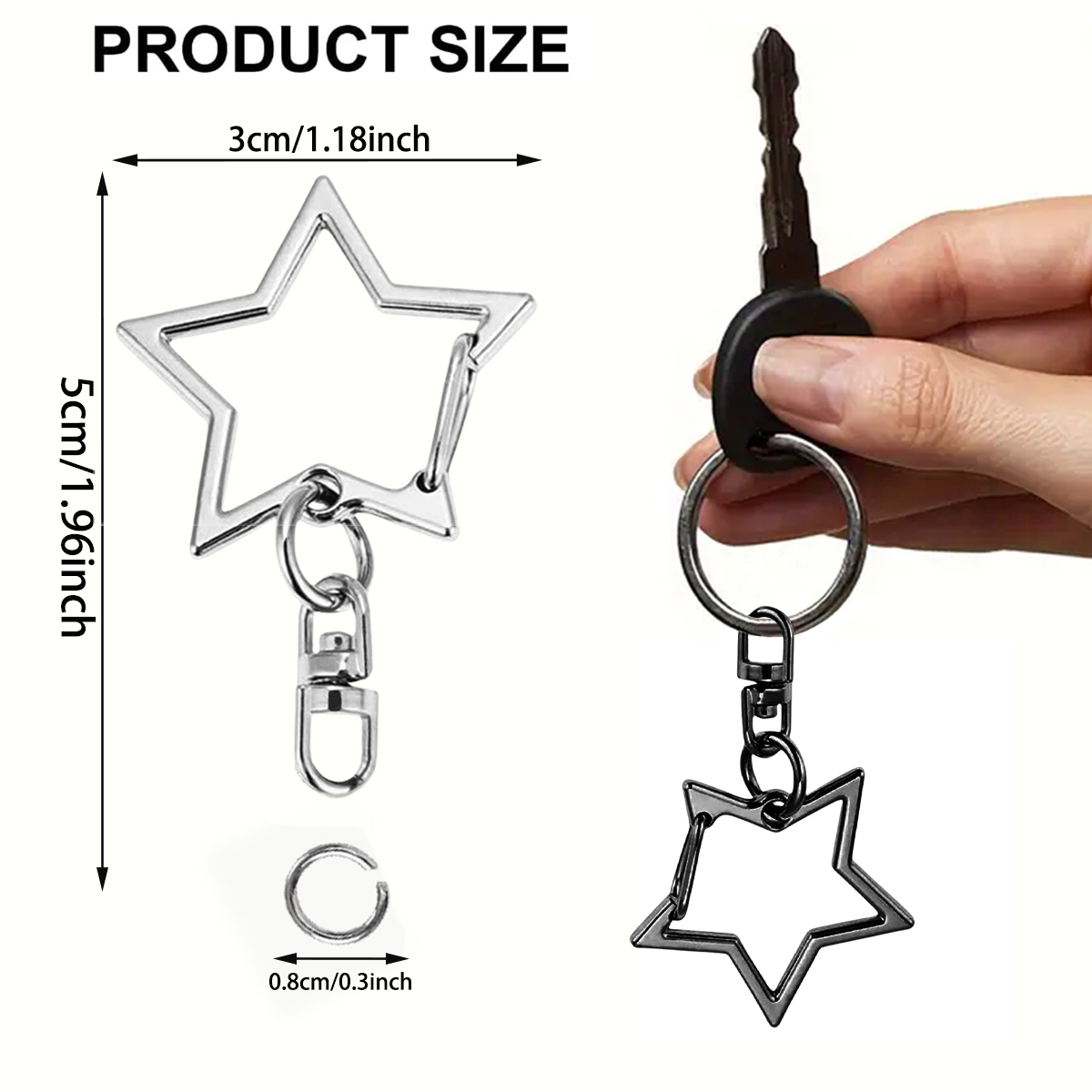 5/15/25/50 Set Gantungan Kunci - Jewelry Making Kit ulasan dan harga