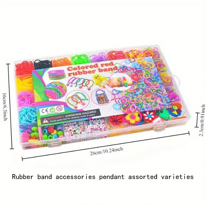 4300+ pcs 32 Warna Karet Gelan - Jewelry Making Bead ulasan dan harga