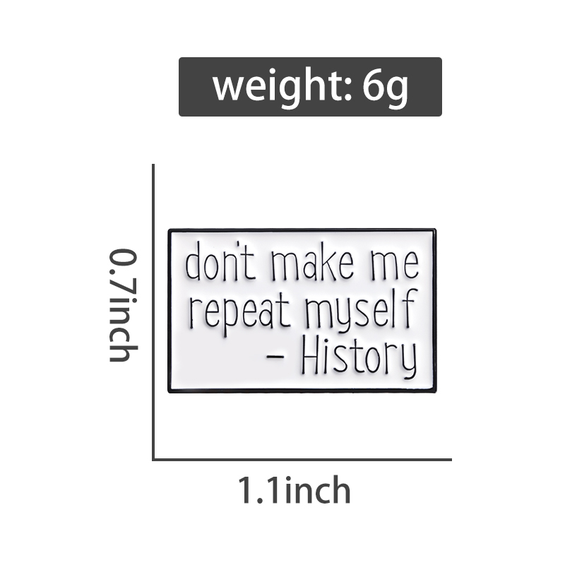 Pin Enamel kutipan lucu khusus - Jewelry Making History ulasan dan harga