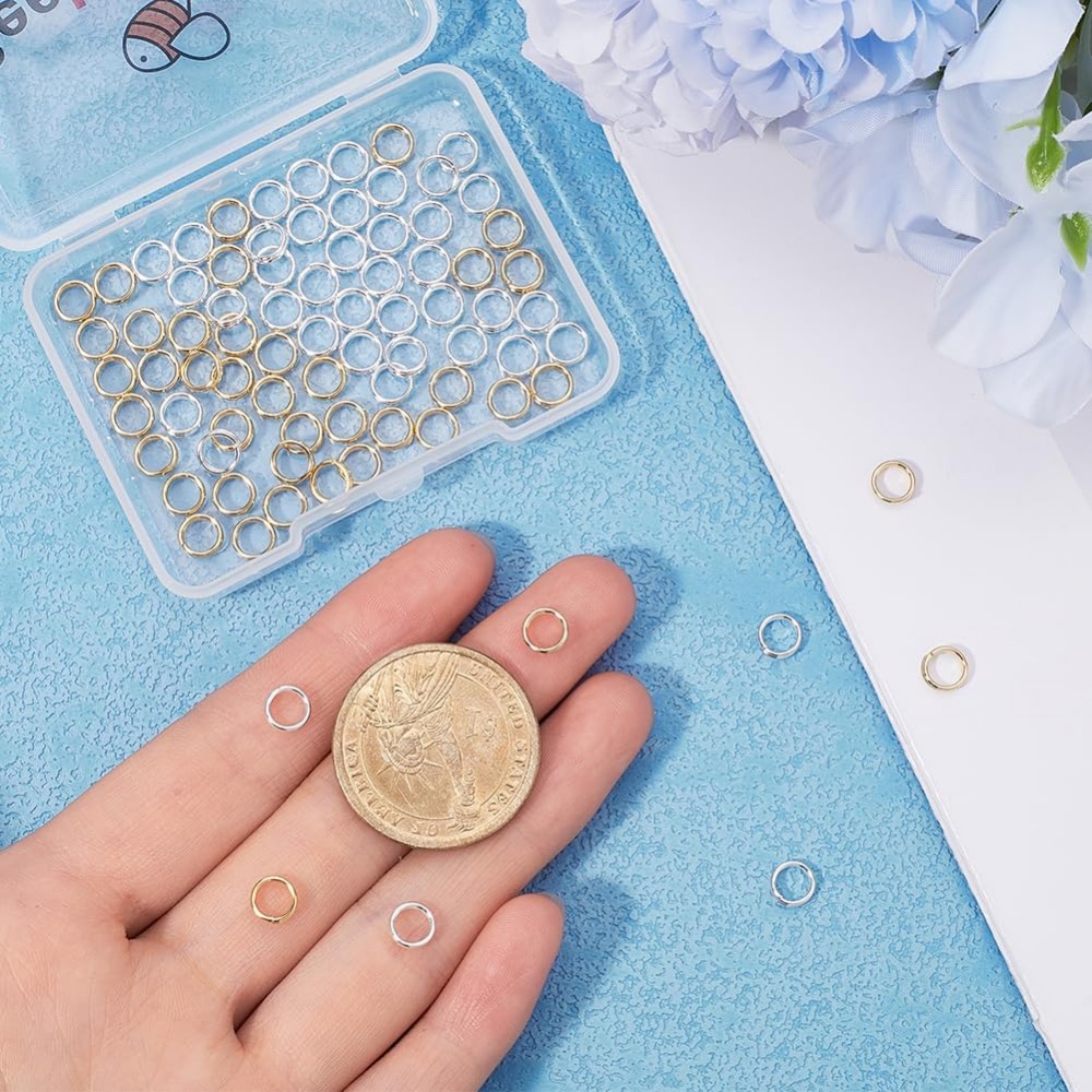 1 Kotak 80 Buah Cincin Lompat  - Jewelry Making Kit ulasan dan harga