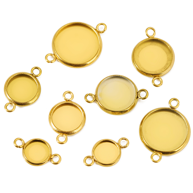 20 pcs Baki Dasar Liontin Gela - Jewelry Making Tray ulasan dan harga