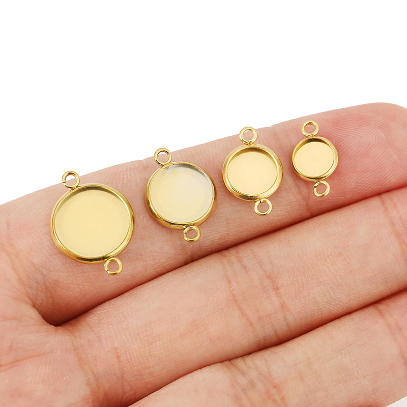 20 pcs Baki Dasar Liontin Gela - Jewelry Making Tray ulasan dan harga