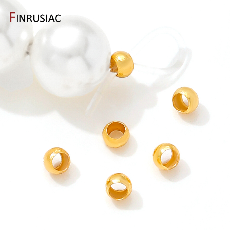 18K manik-manik ujung kerut ta - Crimp Bead Tube ulasan dan harga