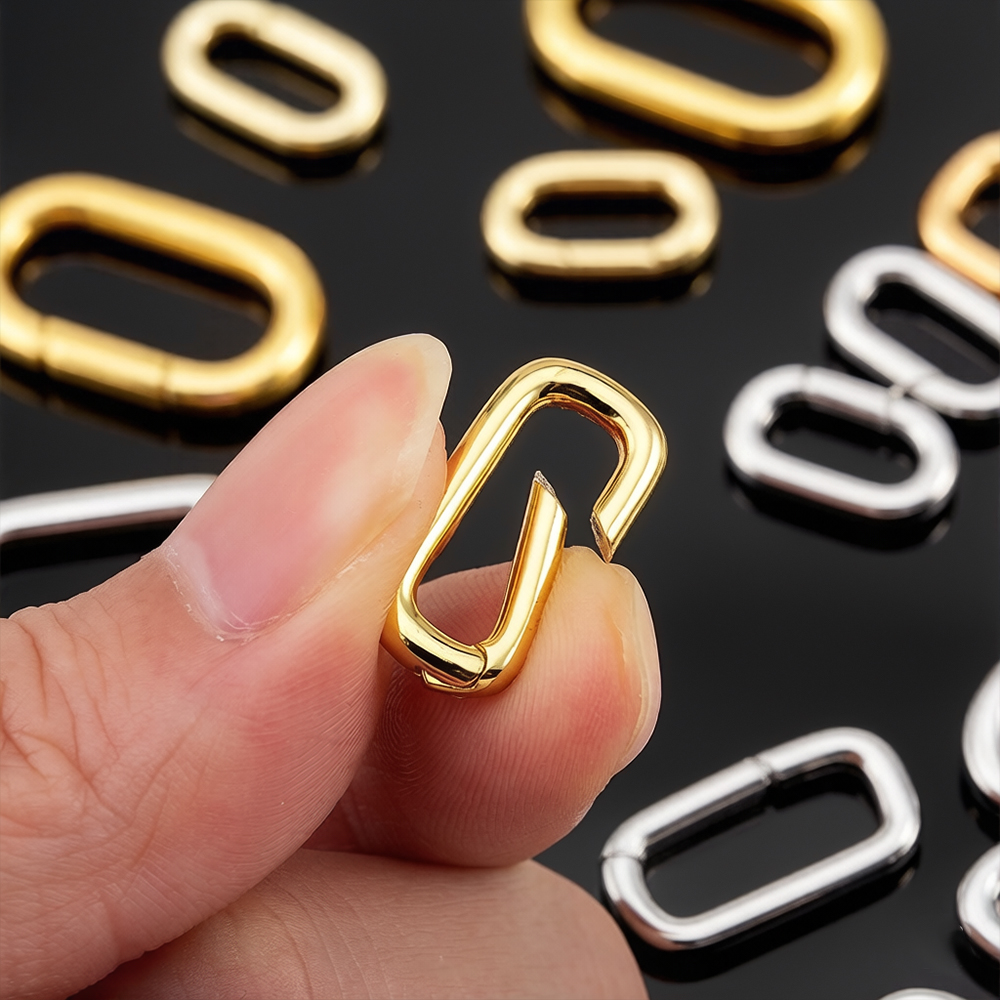 2pcs Pengait Kalung Oval Berla - Jewelry Making Bead ulasan dan harga