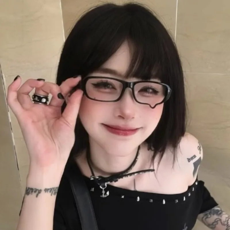Kacamata Cosplay Anime Y2K Tan - Jewelry Making Glasses ulasan dan harga